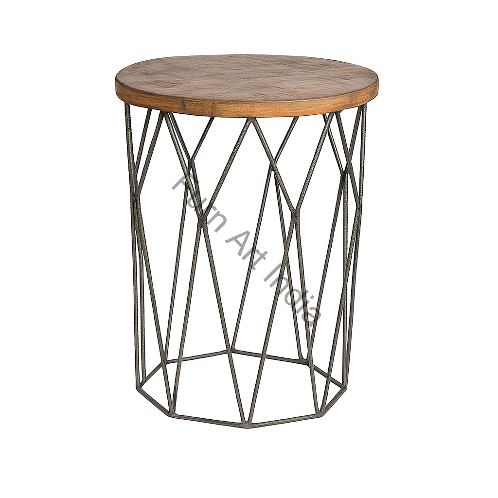 Industrial Side Table