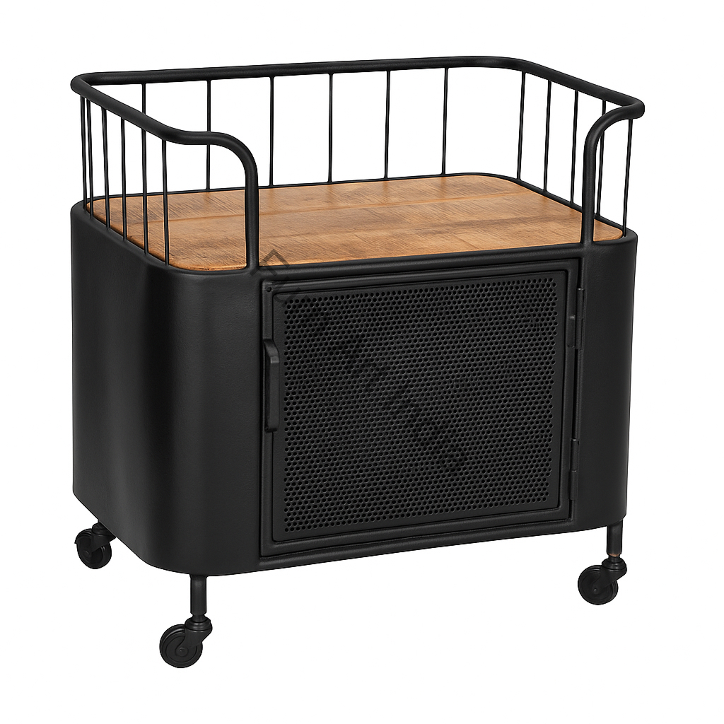 Industrial Side Table